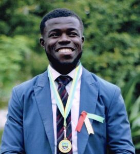 Portrait photo of Frank Yeboah in suit